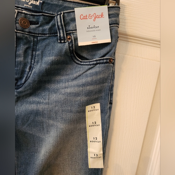 Cat & Jack Bootcut Stretchy Jeans - Picture 3 of 5